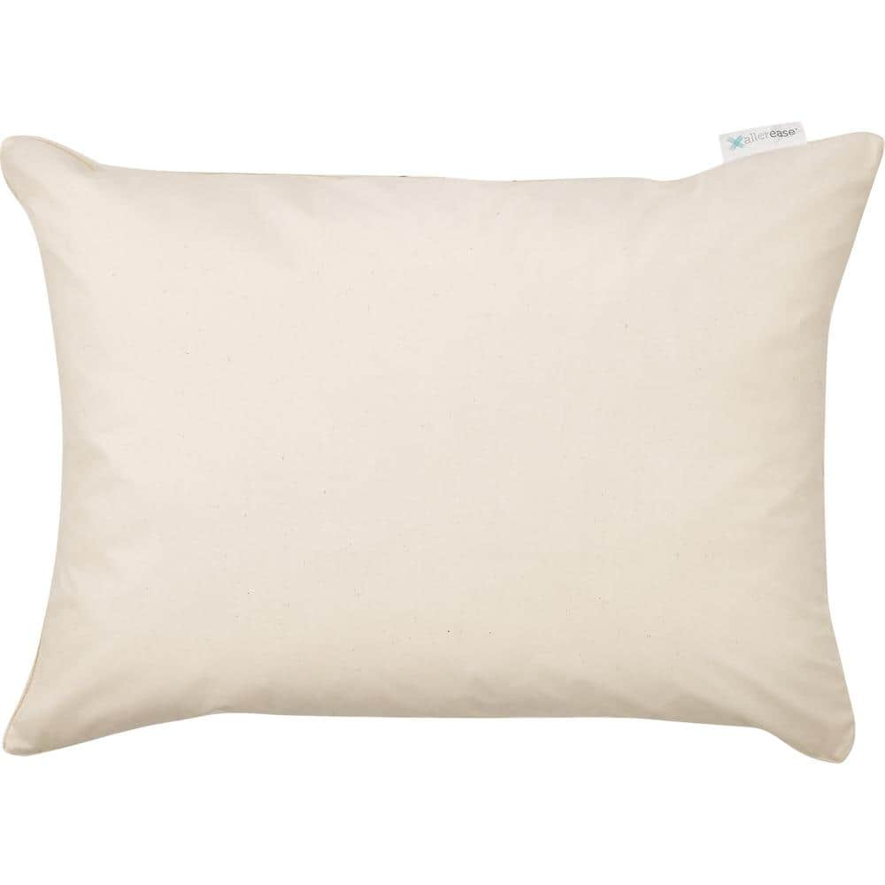 AllerEase Standard/Queen Cotton Pillow Protector in the Pillow Protectors  department at