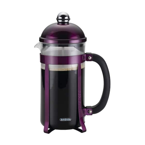 Bonjour Triomphe 8-Cup French Press Stainless Steel 53188 - Best Buy