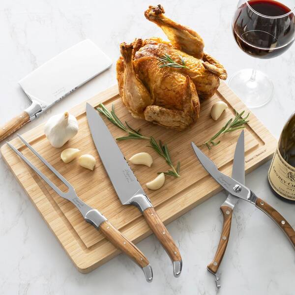 フランス／E.Lefebvre】純銀／フィッシュナイフ＆フォーク 10セット