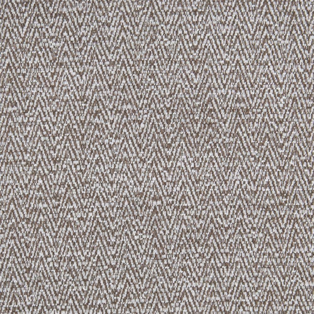 Large Gray Coconut Fabric Recliner with Tapered Legs