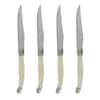 French Home Laguiole 4-Piece Faux Ivory Steak Knives LG011
