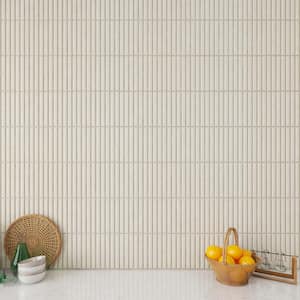 Spanish Deco Zenstone Porcelain 12 in. x 24 in. x 9mm Floor and Wall Tile Case - Almond (5 PCS, 10.76 Sq. Ft.)