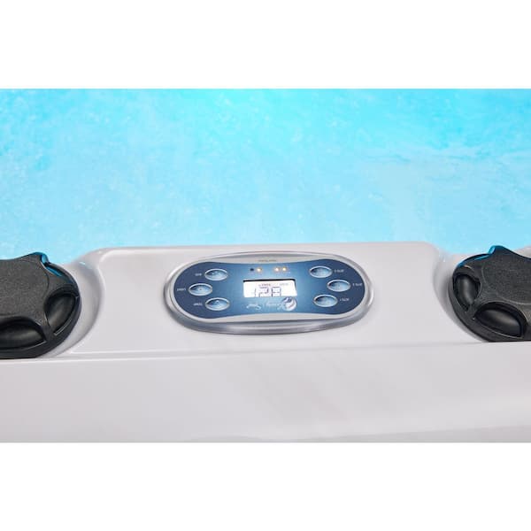 SIERRA SPAS Social 5-Person 47-Jet 240 Volt, Hot Tub with Cloud
