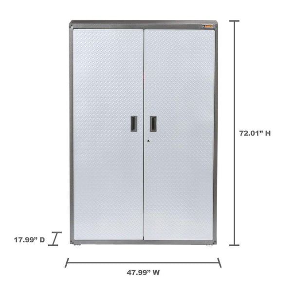 Gladiator Ready To Assemble Steel, Home Depot Black Metal Storage Cabinet