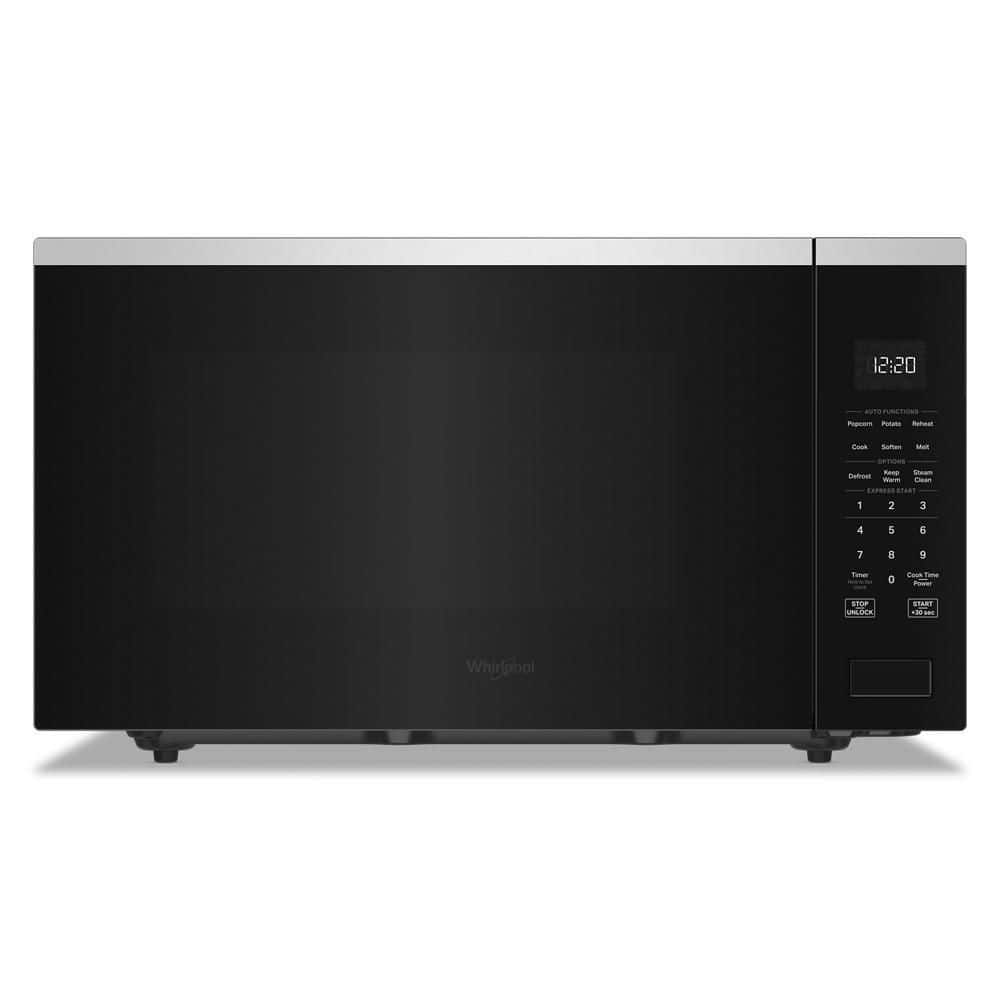 2.2 cu. ft. Electric Countertop Microwave in Stainless Steel with Sensor Cooking