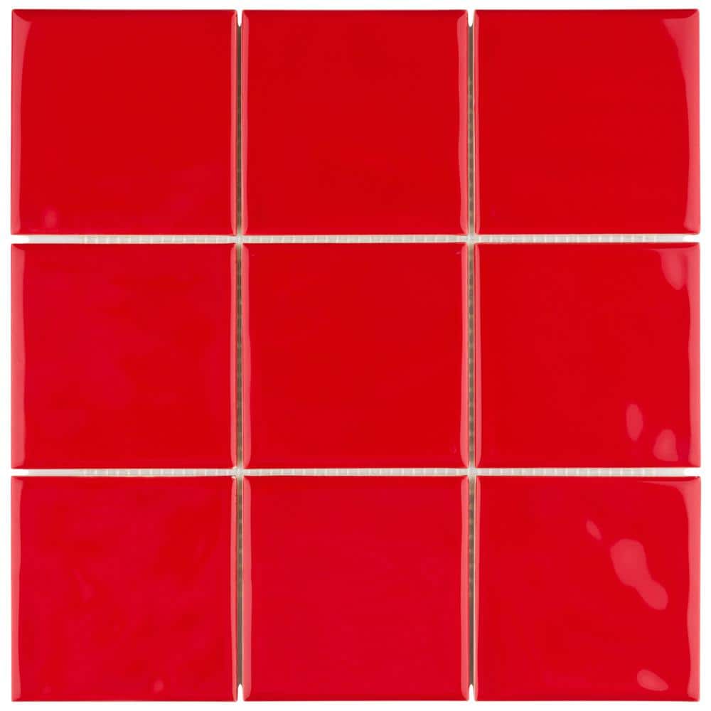 Have a question about Merola Tile Twist Square Red Cherry 11