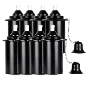 12 oz Metal Torch Replacement Canisters Citronella Tabletop Outdoor Patio Decor 8 Pack