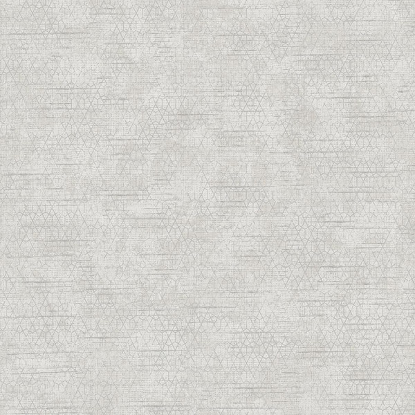 Advantage Elias Light Grey Gridline Wallpaper