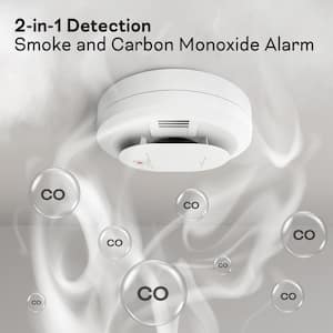 Code One Smoke & Carbon Monoxide Detector Powered by 2-AA Battery