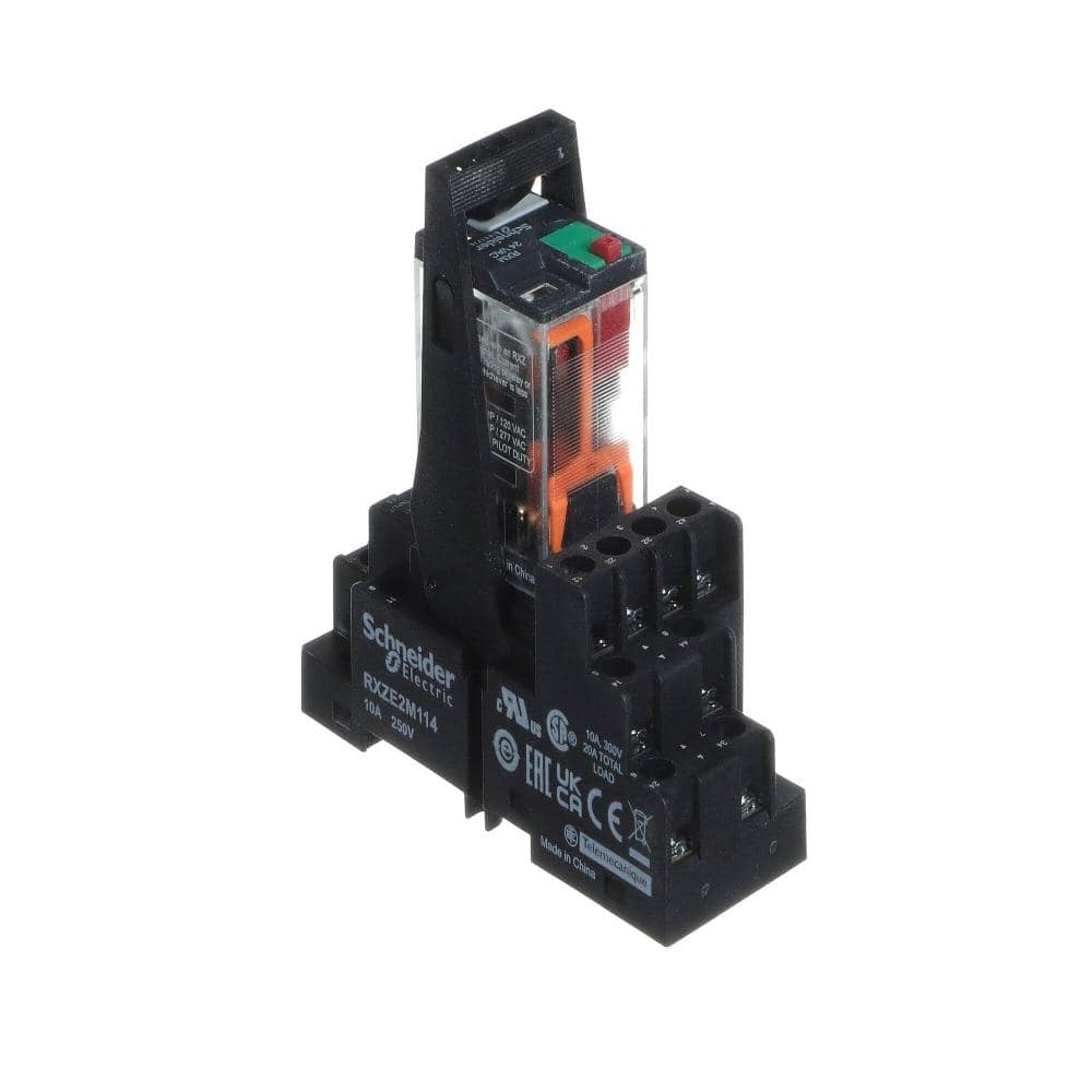 Relay And Socket, 24V 50/60HZ Coil, 6A, 4-Pole 3H0398670000 price history on PriceWatchPro