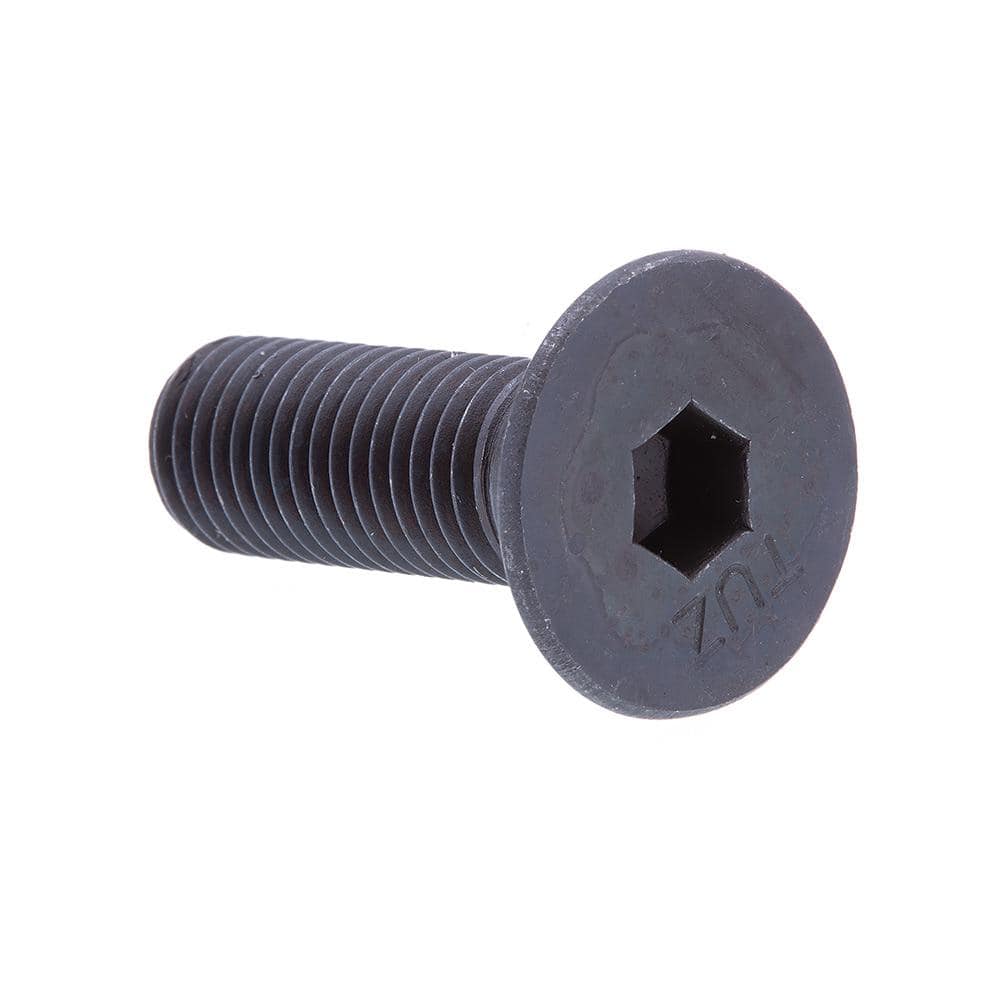 5/16 in.-24 x 1 in. Black Oxide Coated Steel Hex Allen Drive Flat Head Socket Cap Screws (25-Pack) price history on PriceWatchPro