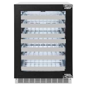 Autograph Edition Touchstone 24 in. Dual Zone 44-Bottle Panel Ready Wine Cooler with Champagne Bronze Handle