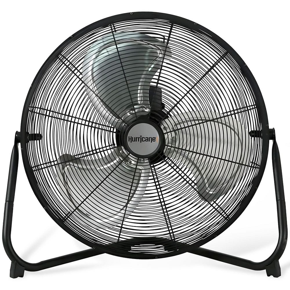 20 in. 3 Adjustable Speed High Velocity Black Metal Fan price history on PriceWatchPro