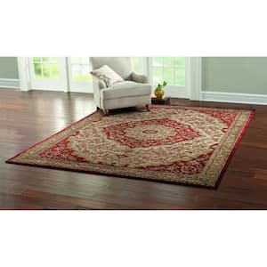 Helena Red 7 ft. x 10 ft. Indoor Area Rug