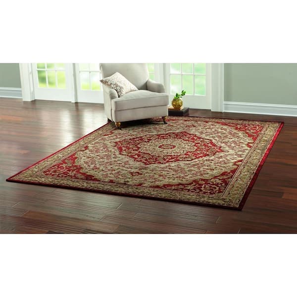 Helena Red 7 ft. x 10 ft. Indoor Area Rug