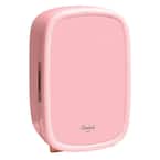 Beauty 0.42 cu. ft. Retro Mini Fridge in Pink without Freezer