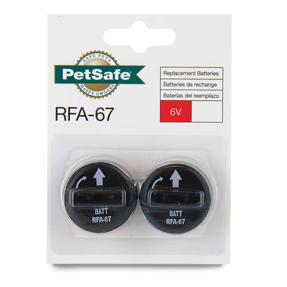 PetSafe 6V Black Lithium-ion Button Batteries - 2 Pack