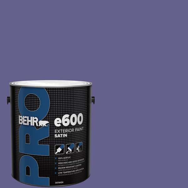 1 gal. #S-G-630 Majestic Purple Satin Exterior Paint