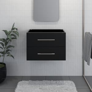 Napa 30 in. W x 18 in. D Bath Vanity Cabinet Only in Ash Glossy Black