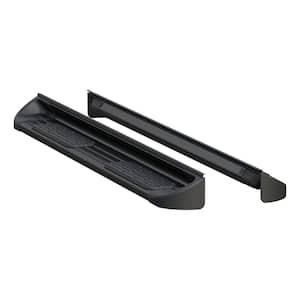 Black Stainless Steel Side Entry Steps Truck Running Boards, Select Ram 1500 Extended Cab
