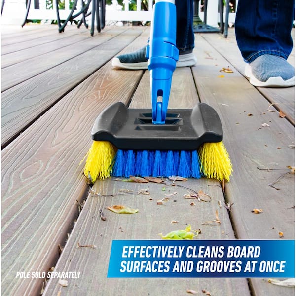 Lock-On Wood and Composite Deck Brush