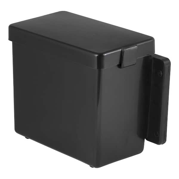 CURT 6" x 5-1/2" x 3-1/4" Breakaway Battery Case with Lockable Tab