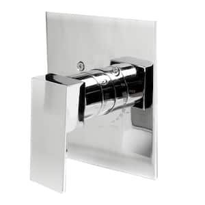 Single-Handle Shower Mixer with Sleek Modern Design, Polished Chrome