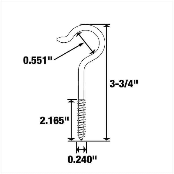 Everbilt #6 X 2-1/2 In. Phillips Flat Head Zinc Plated Wood Screw (4-Pack) 807101 - The Home Depot