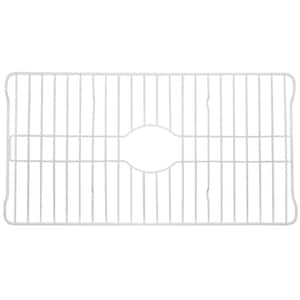 24.125 in. L x 12.75 in. W Bottom Grid Protector in White