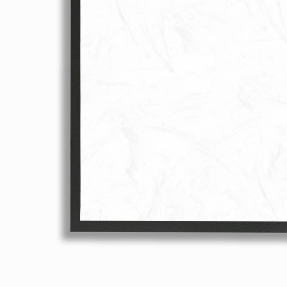 Daylight Over Pine Forest Mountain Landscape Print in Black Framed MDF