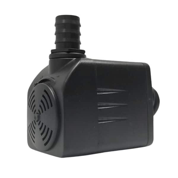 424 GPH Submersible Water Pump with 6 ft. Cord, Black