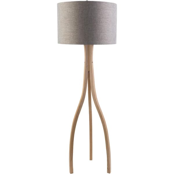 Artistic Weavers Benerito 60 in. Brown/Taupe Indoor Floor Lamp
