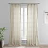 Exclusive Fabrics & Furnishings Suez Natural Damask Embroidered 50 in ...