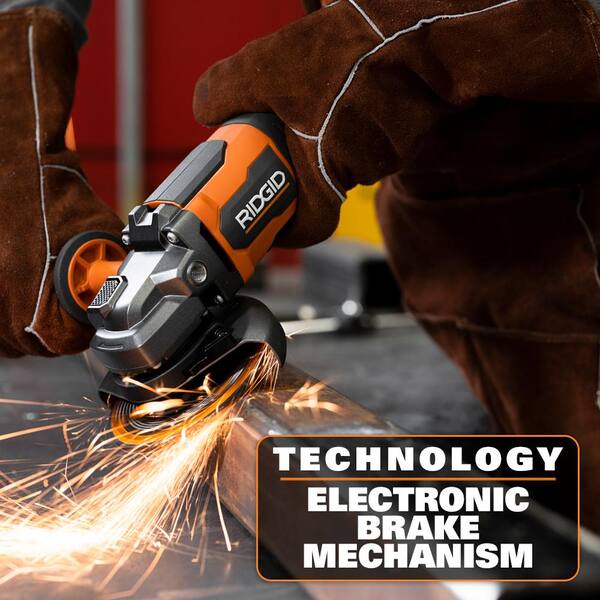 Angle grinder deals ridgid