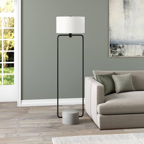 Concrete best sale floor lamp