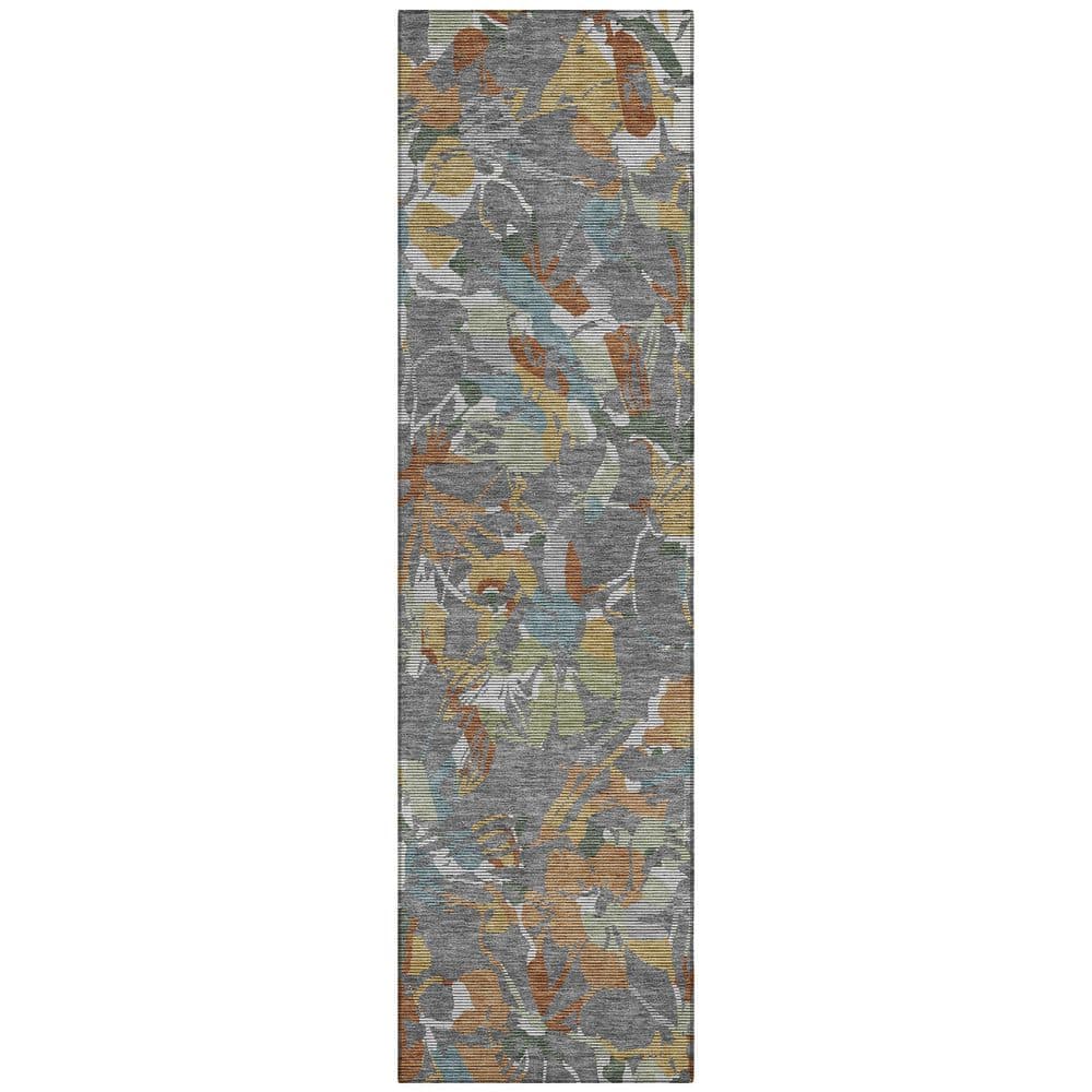 Chantille Machine Washable Indoor/Outdoor Abstract ACN3005 Gray 2 ft. x 7 ft. Runner Rug price history on PriceWatchPro