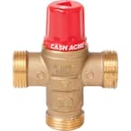 3/4 in. Brass Heat Guard 110-HX Thermostatic Mixing Valve for Radiant/Hydronic Heating