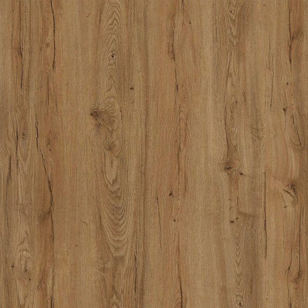 Unbranded Take Home Sample - MaxCore Pioneer Oak Luxury Vinyl Flooring - 7.31 in. W x 12 in. L