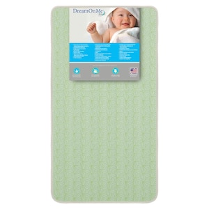 Bedtime 150 Ultra Coil Inner Green with Taffeta Spring Standard Crib and Toddler Bed Mattress