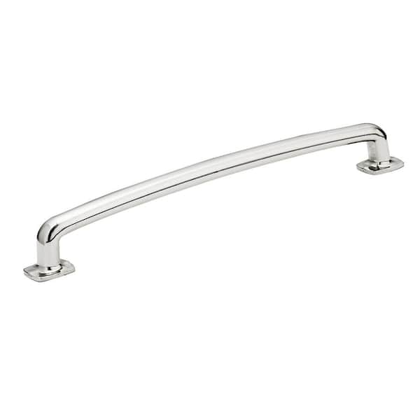 Richelieu Hardware Terrebonne Collection 7 9/16 in. (192 mm) Polished Nickel Transitional Cabinet Bar Pull
