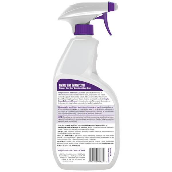 Simple Green 32 oz. Ready-to-Use Bathroom Cleaner (Case of 12)