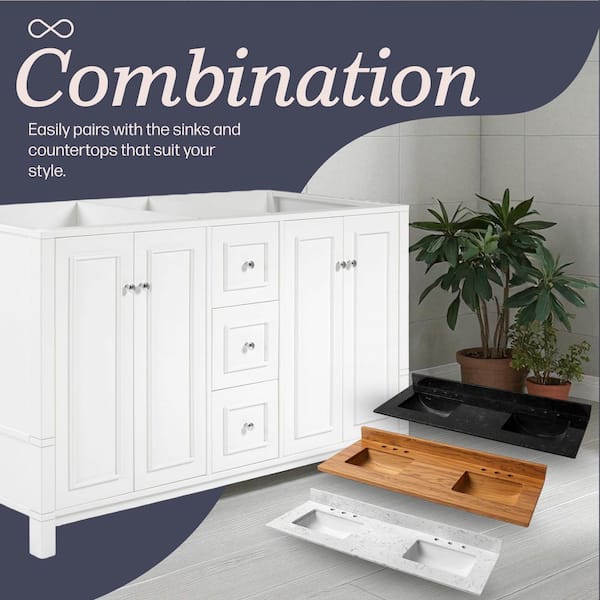 Alaterre Furniture Williamsburg 60 in. W x 21 in. D x 34 in. H