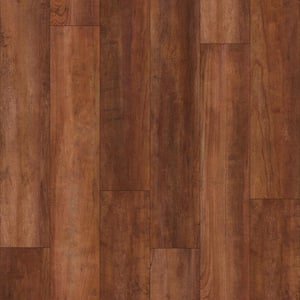 Branford Cherry 12mm T x 8.03 in W Waterproof Laminate Wood Flooring (15.9 sqft/case)