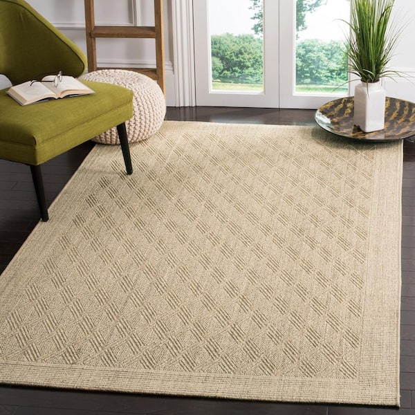 Palm Beach Sand 6 ft. x 9 ft. Area Rug