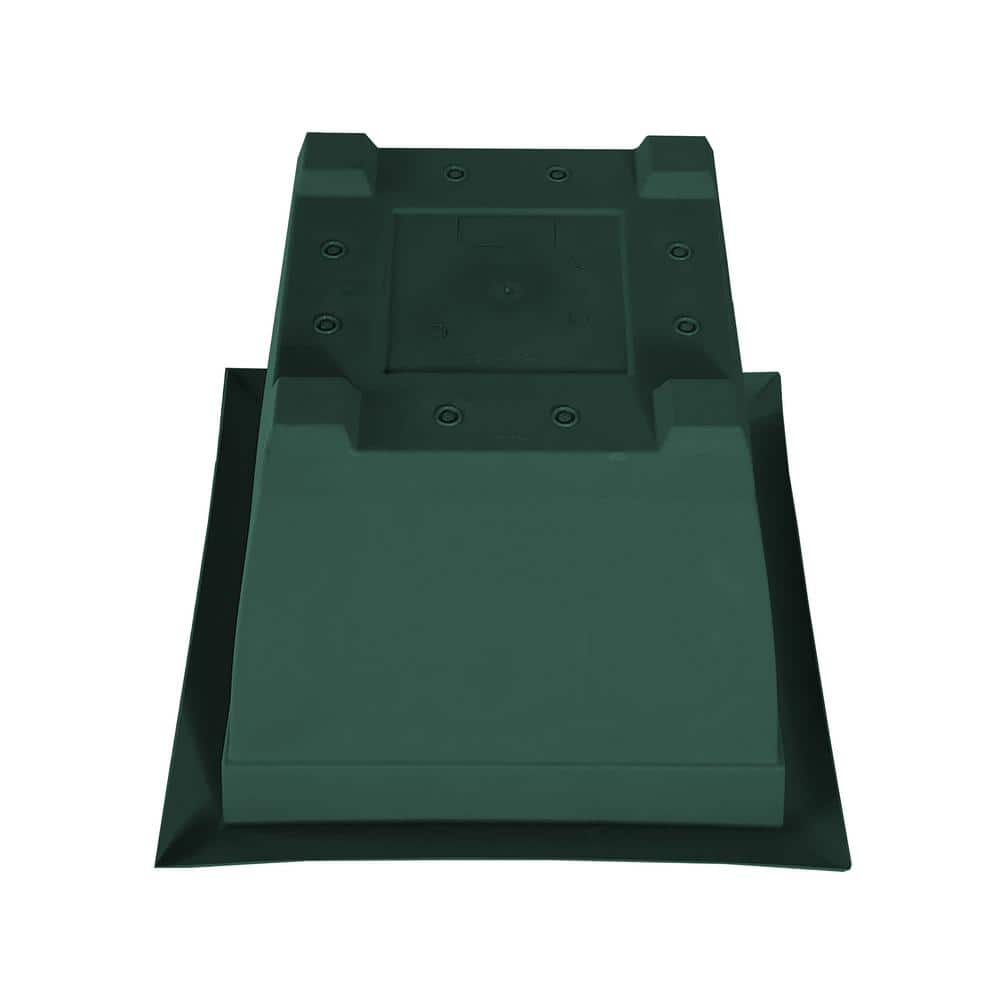 Eco-Friendly Turtle Green 15" Square Self-Watering Planter Box