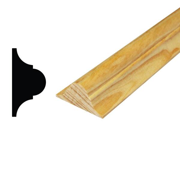 Alexandria Moulding Wm 134 11 16 In X 1 3 8 In X 96 In Solid Pine Astragal Moulding Wm134 20096c The Home Depot Alexandria Moulding Wm 134 11 16 In X 1 3 8 In X 96 In Solid Pine Astragal Moulding Wm134 20096c The Home Depot