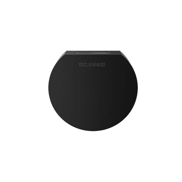 ROUND STEAMHEAD IN MATTE BLACK