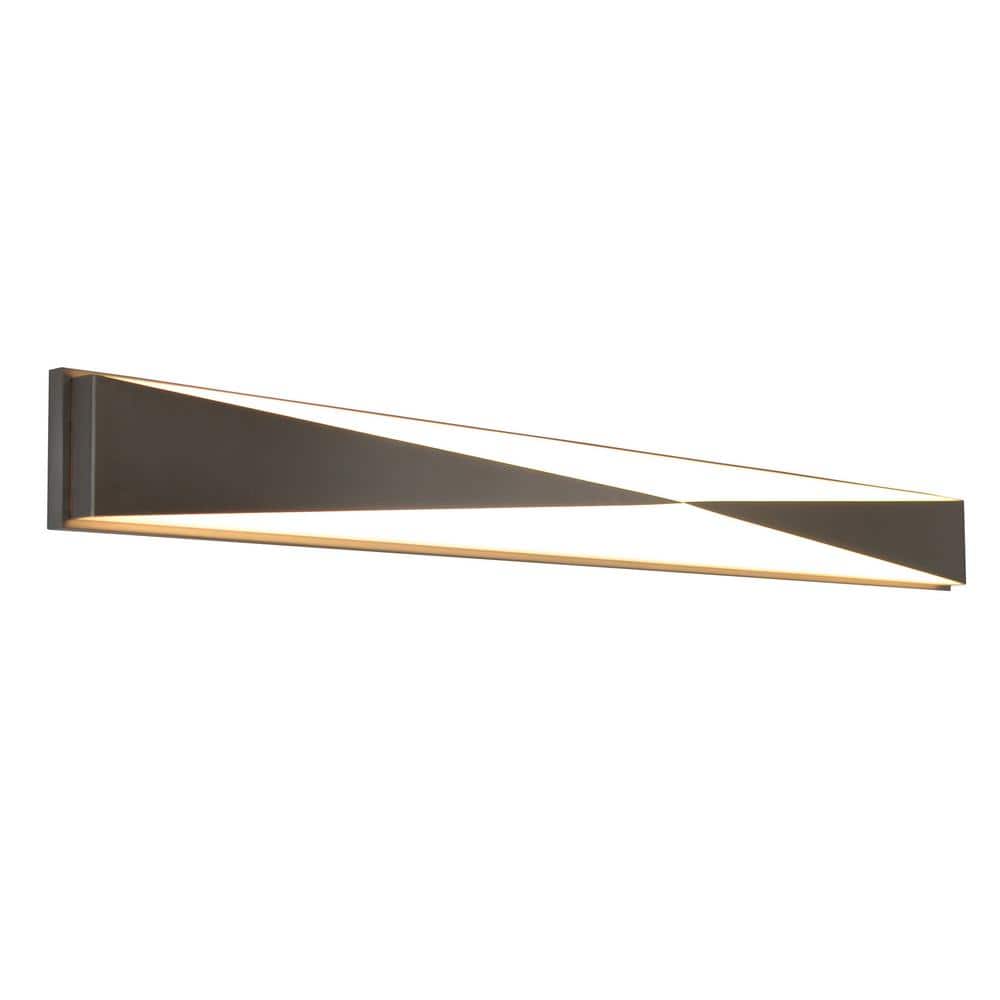 Satin Nickel 25" Dimmable LED Bath Vanity Light