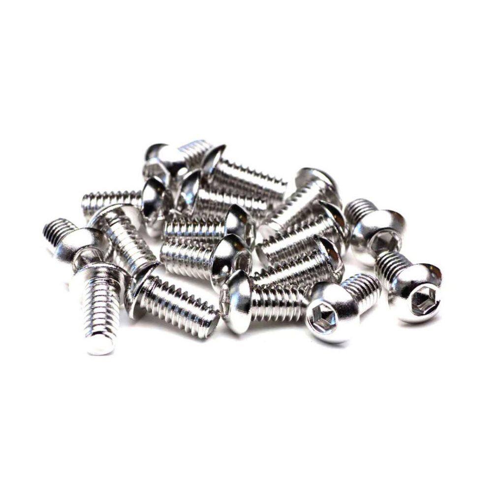 "#6 x 3/8 in. Hex Button Head Stainless Steel Socket Head Cap Screws Treated with NL-19 (50-Pack)" price history on PriceWatchPro