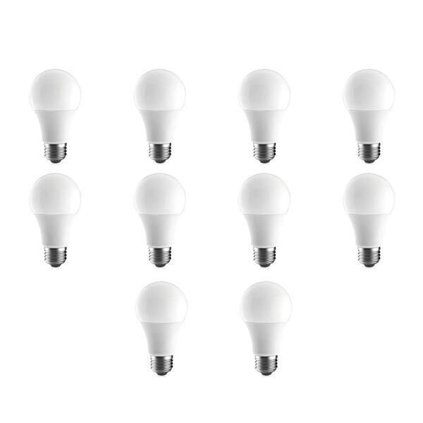 Katerra 60W Equivalent Soft White A19 LED Light Bulb (10-Pack)